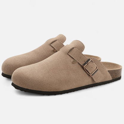 Home Men’s Walking Everyday Suede Mules Sculpted Clog