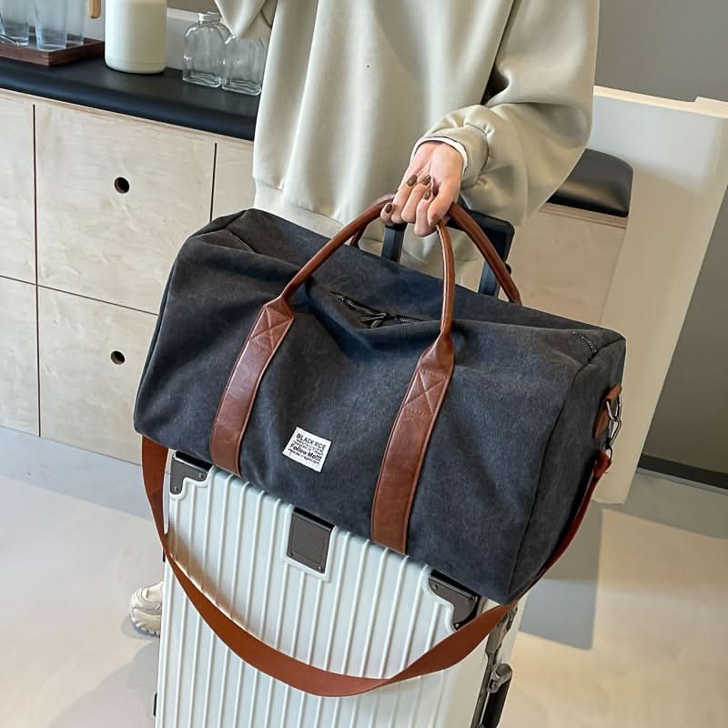 Vintage Weekender Duffle Bag – DuffelLiva Multi-Purpose Travel Storage