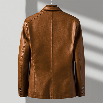 Luceno | Men’s Italian Leather Coat