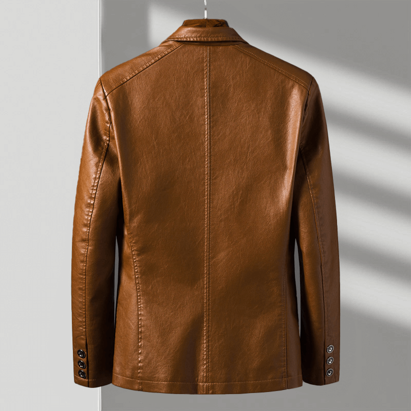 Luceno | Men’s Italian Leather Coat