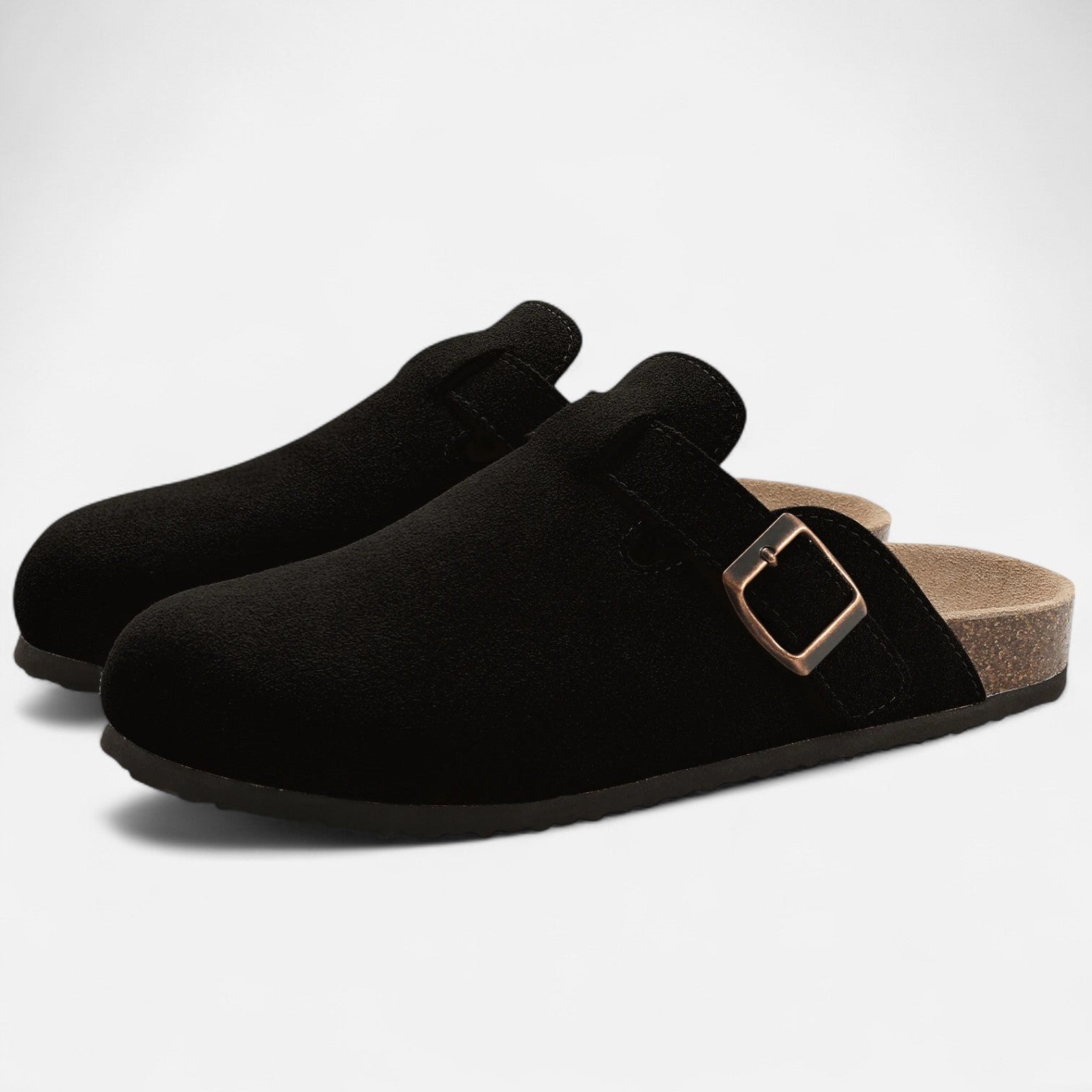 Home Men’s Walking Everyday Suede Mules Sculpted Clog