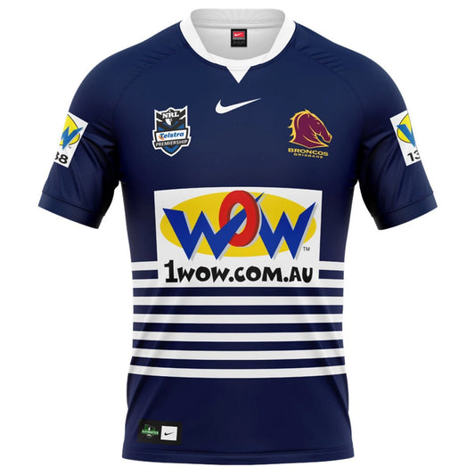 2010 Brisbane Broncos Cyril Connell Retro Jersey