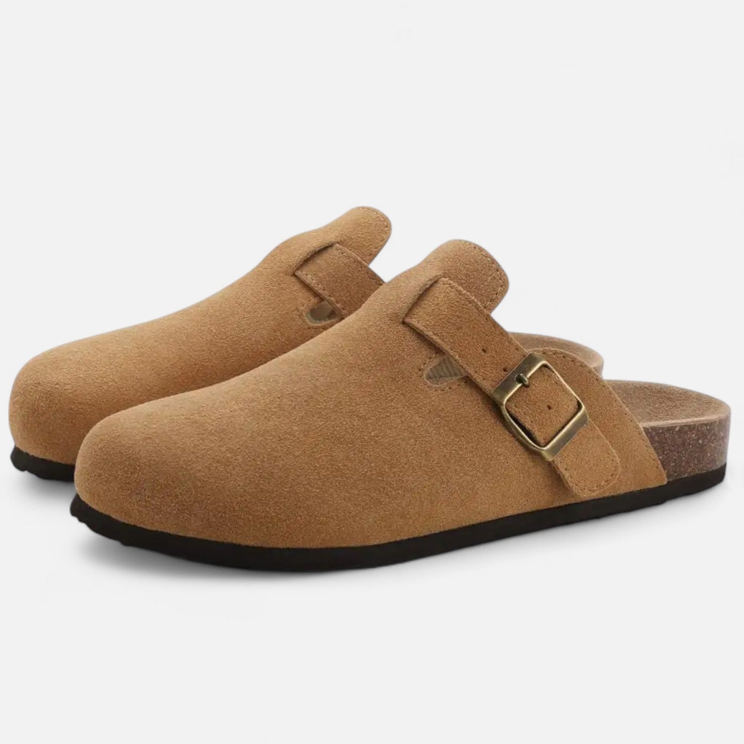Home Men’s Walking Everyday Suede Mules Sculpted Clog