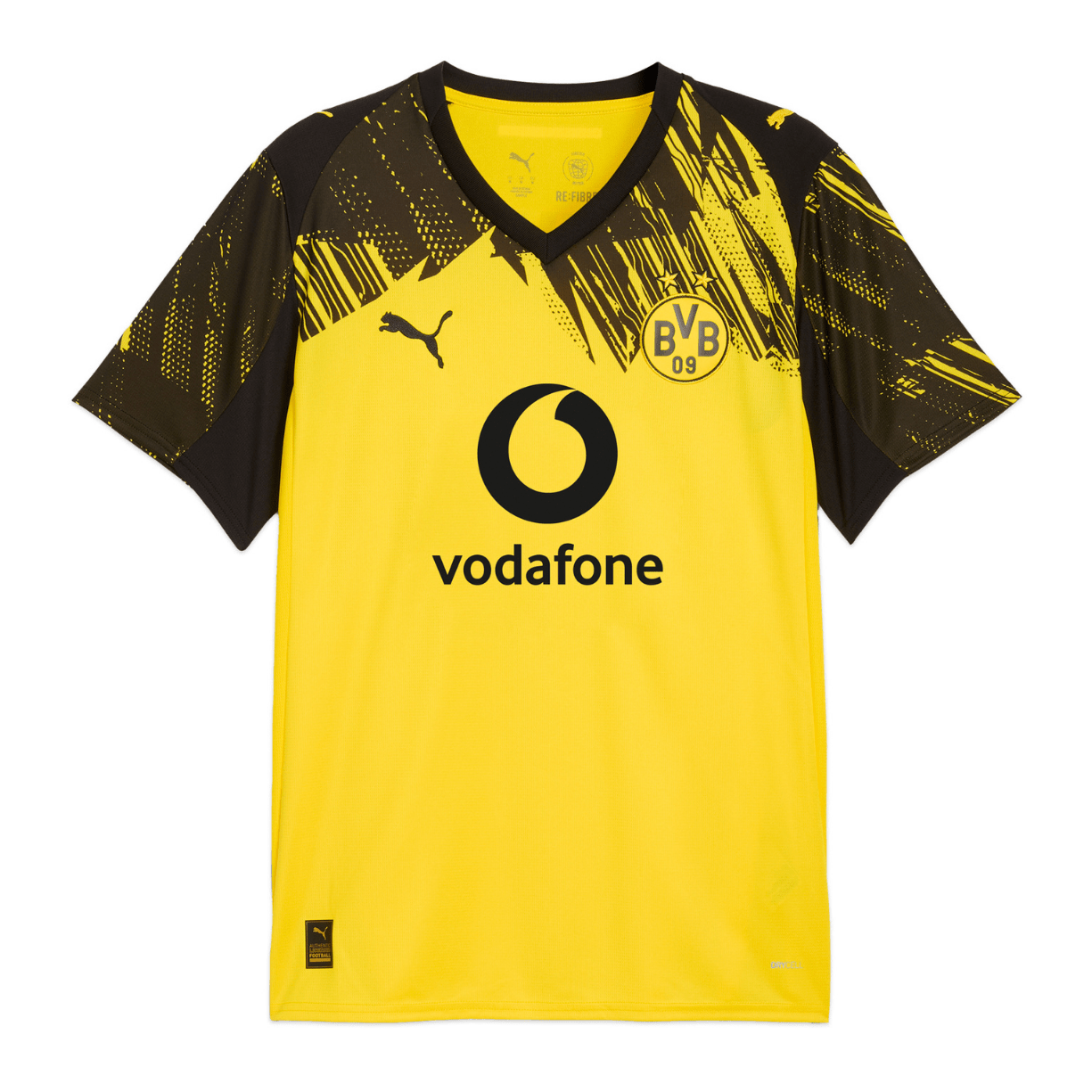 BVB BORUSSIA DORTMUND AUTHENTIC Home Jersey Men 25 / 26