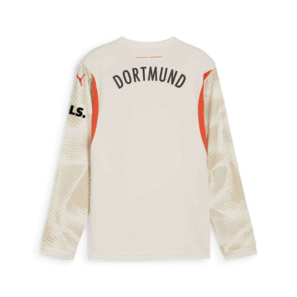 BVB BORUSSIA DORTMUND Goalkeeper Jersey Kids Beige 24 / 25