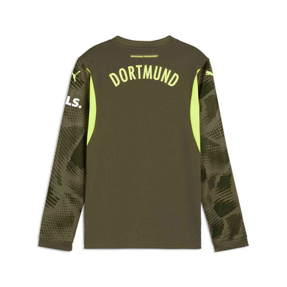 BVB BORUSSIA DORTMUND Goalkeeper Jersey Kids Dark Green 24 / 25