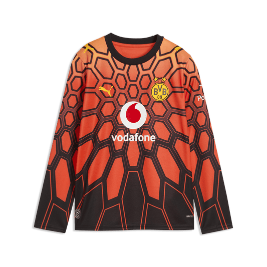 BVB BORUSSIA DORTMUND Goalkeeper Jersey Kids Orange 26 / 27