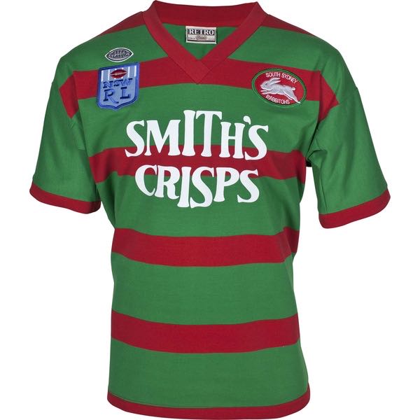 Maillot rétro South Sydney Rabbitohs 1989