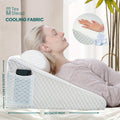 2 Pcs Wedge Pillow Cooling
