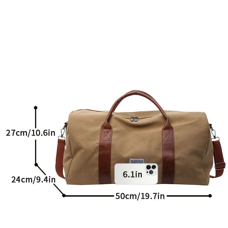 Vintage Weekender Duffle Bag – DuffelLiva Multi-Purpose Travel Storage