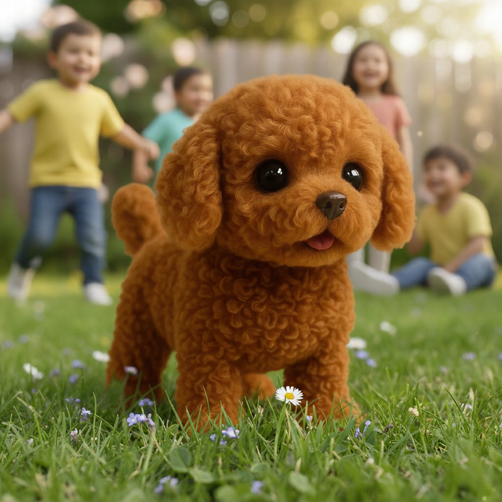 Robot Puppy | Realistic Interactive Plush Dog