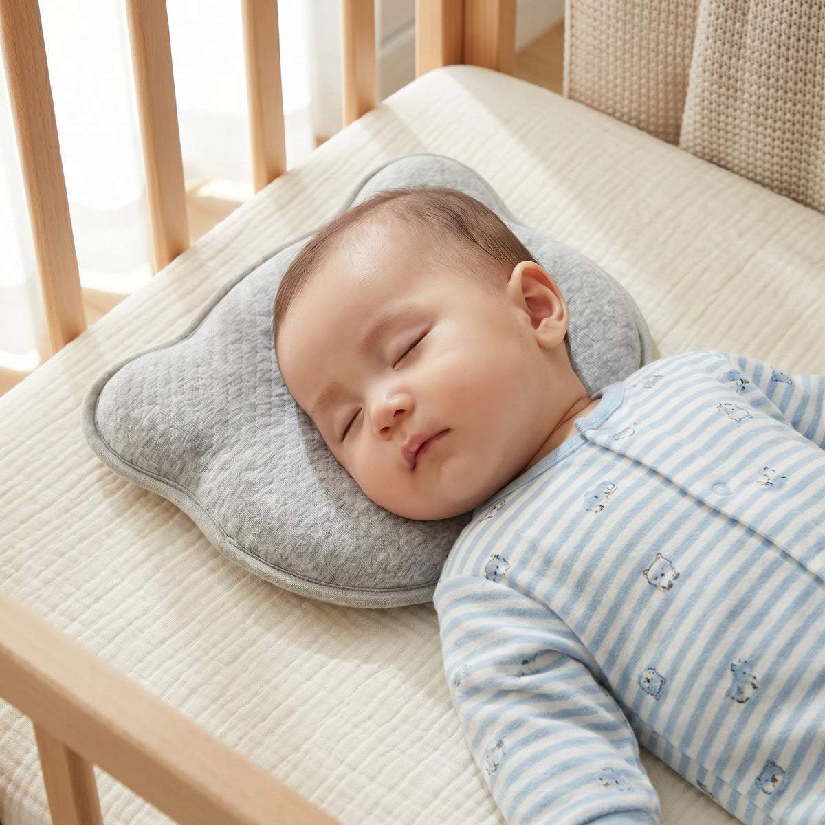Newborn Comfort Support Pillow for Supervised Awake Time