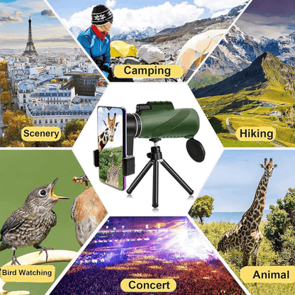 Space-Saving 600x Ultra-Zoom Monocular