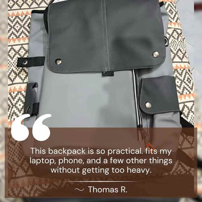 Space-Saving Waterproof Backpack