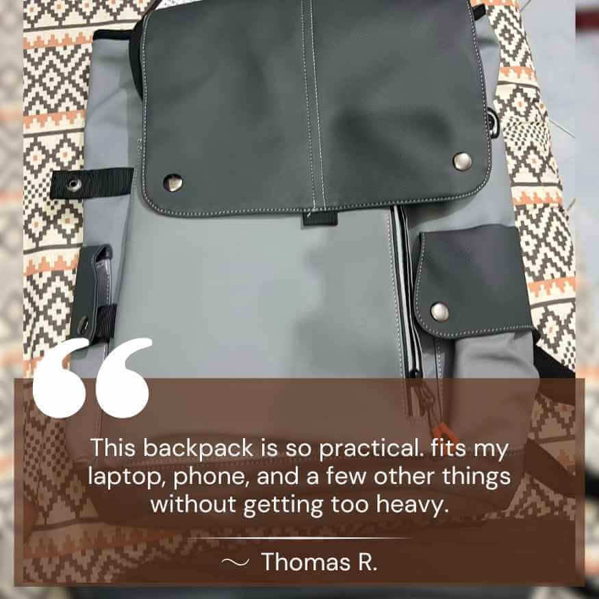 Space-Saving Waterproof Backpack