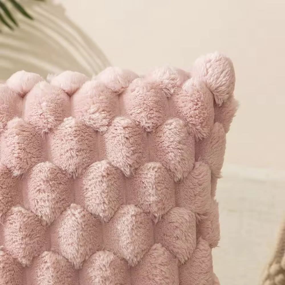 Textured Cushion Cover | Gentle 3D Cotton Blend