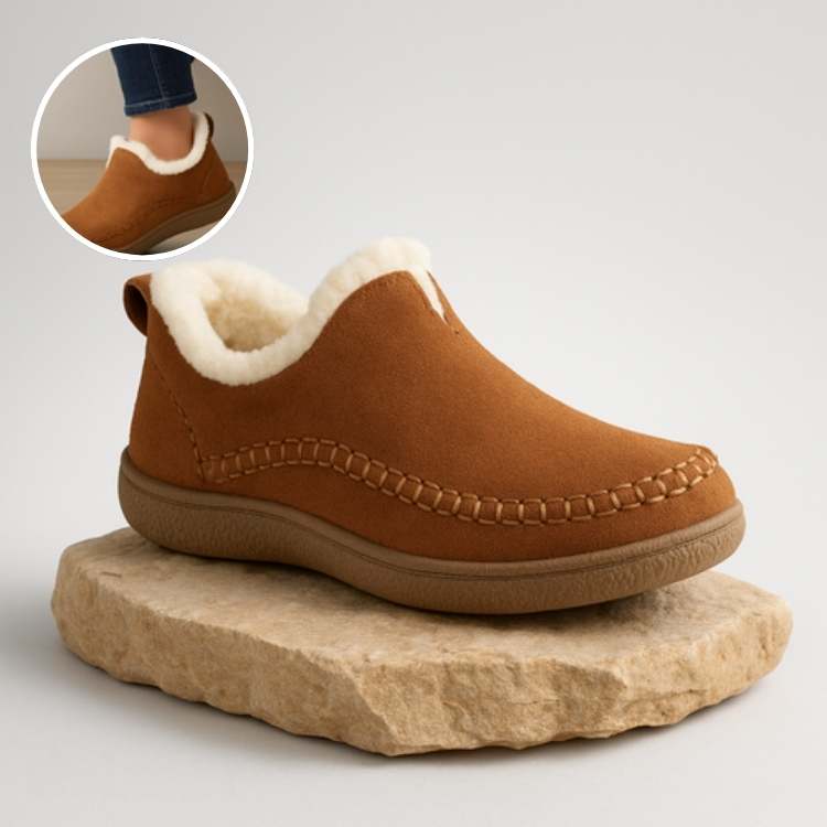 CozyStep Orthopedic Fleece Shoes
