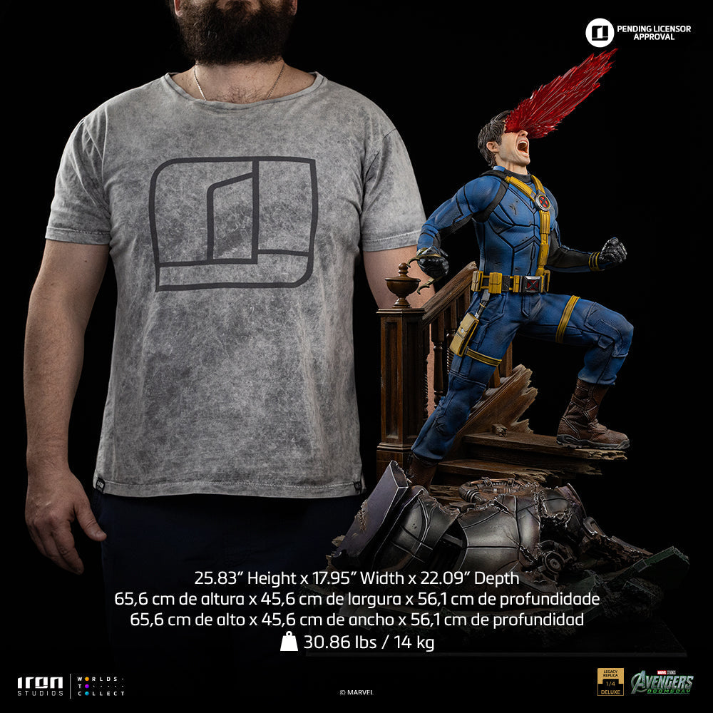 Cyclops-Statue in der Deluxe-Version - Avengers: Doomsday - Legacy Replica 1/4 - Iron Studios - Vorbestellung
