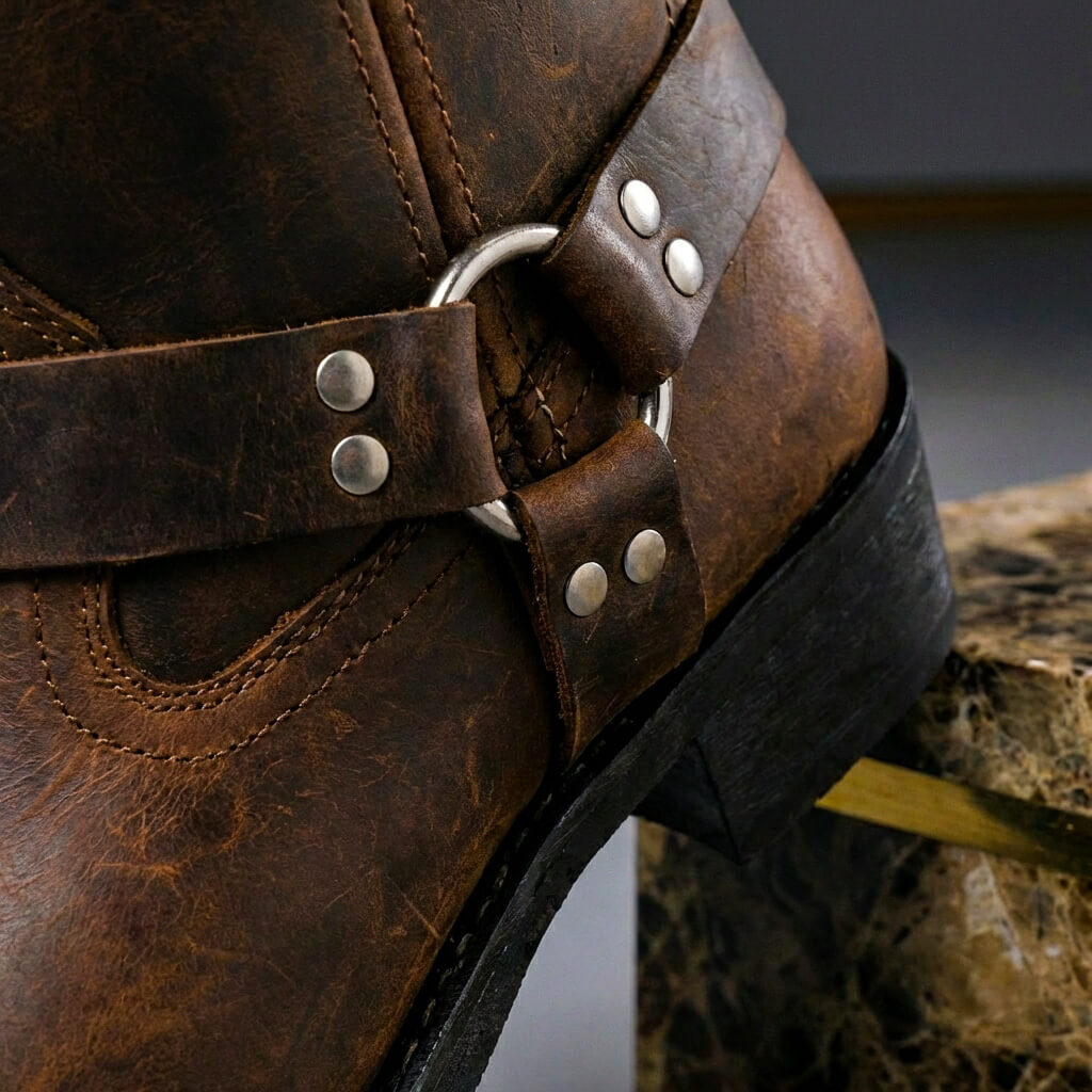 | Varello Men’s Vintage Leather Boots