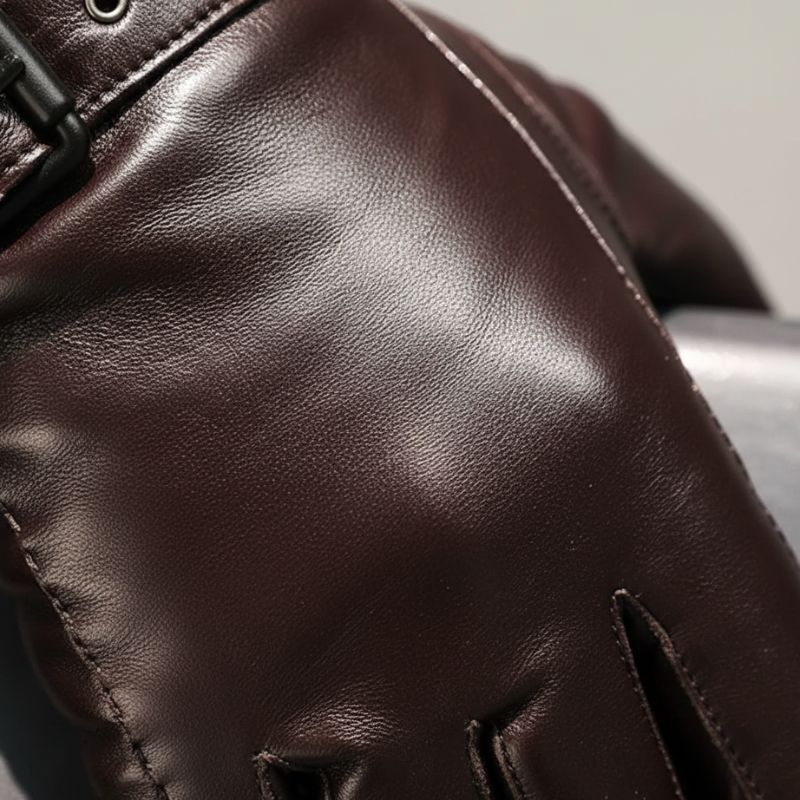| Aster Men’s Italian Leather Gloves