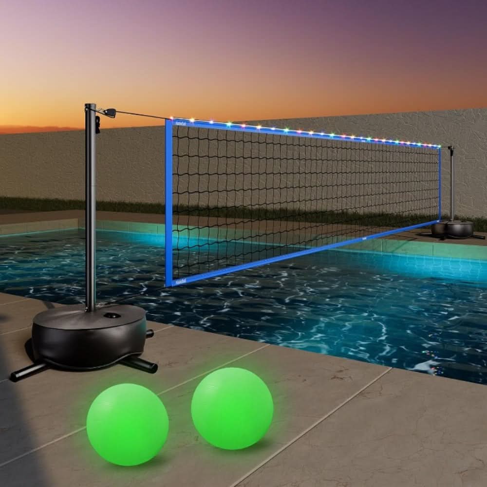 Pool Volleyball Net – PoolRally Family Swimming Pool Game Set