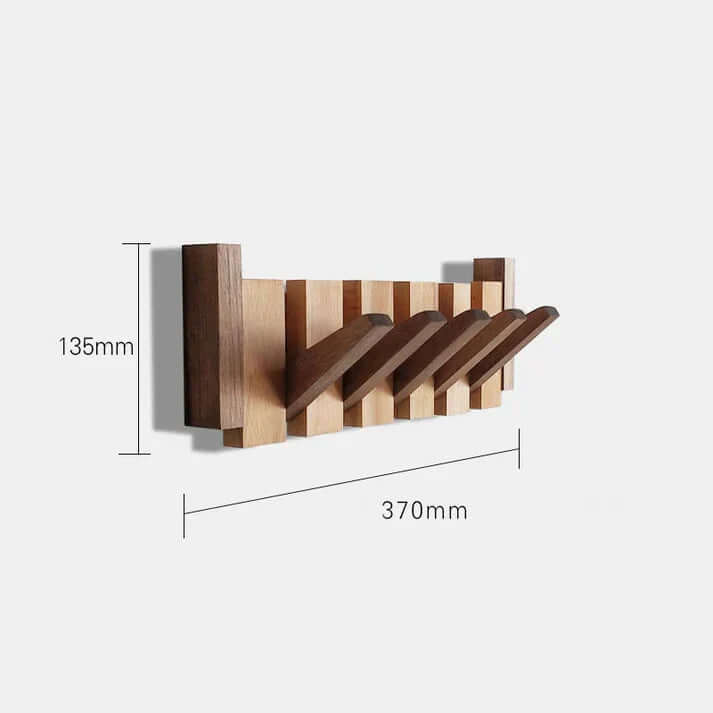Piano Wall Coat Rack | Solid Wood Design