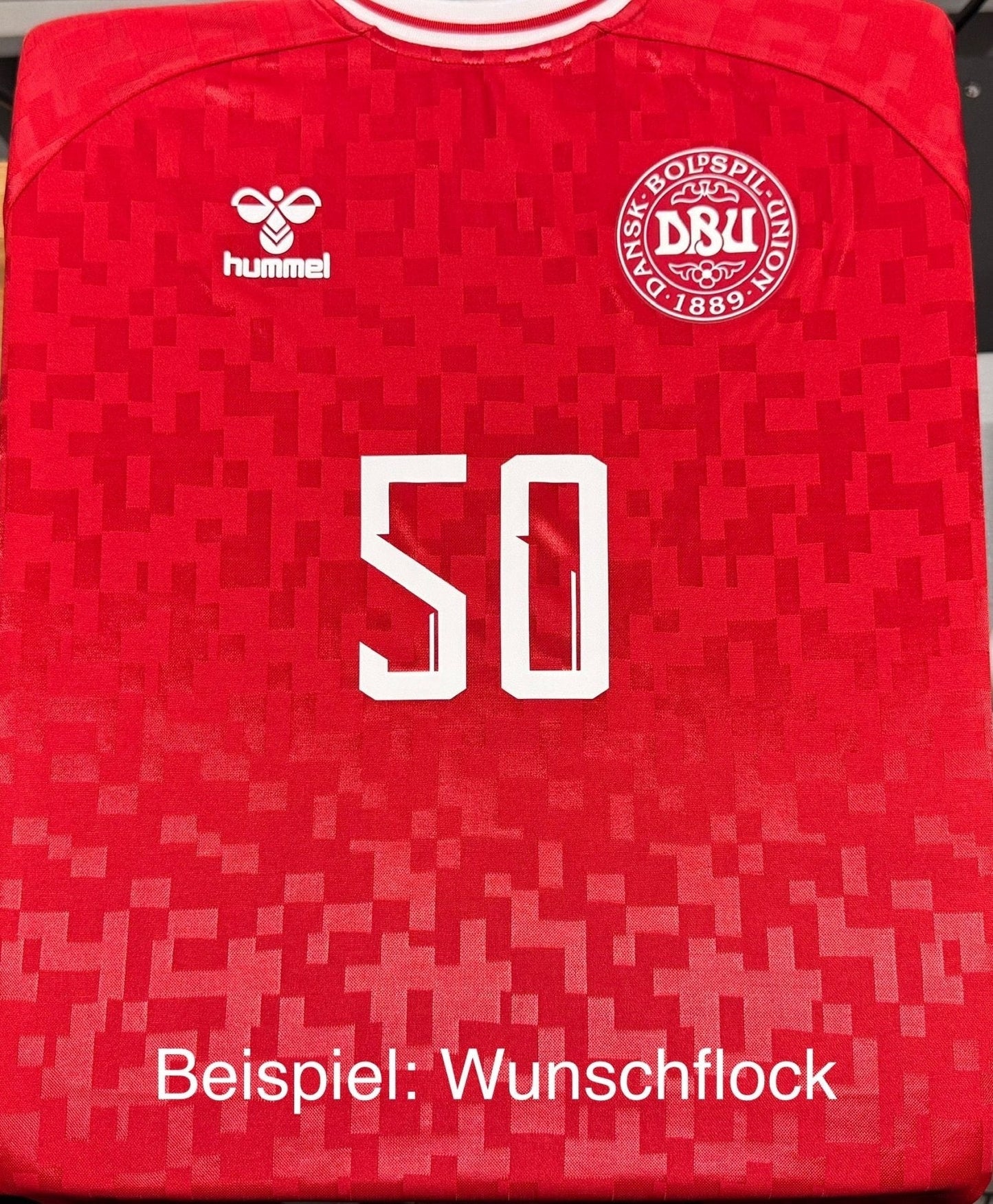 DBU DENMARK Home Jersey Kids EURO 2024