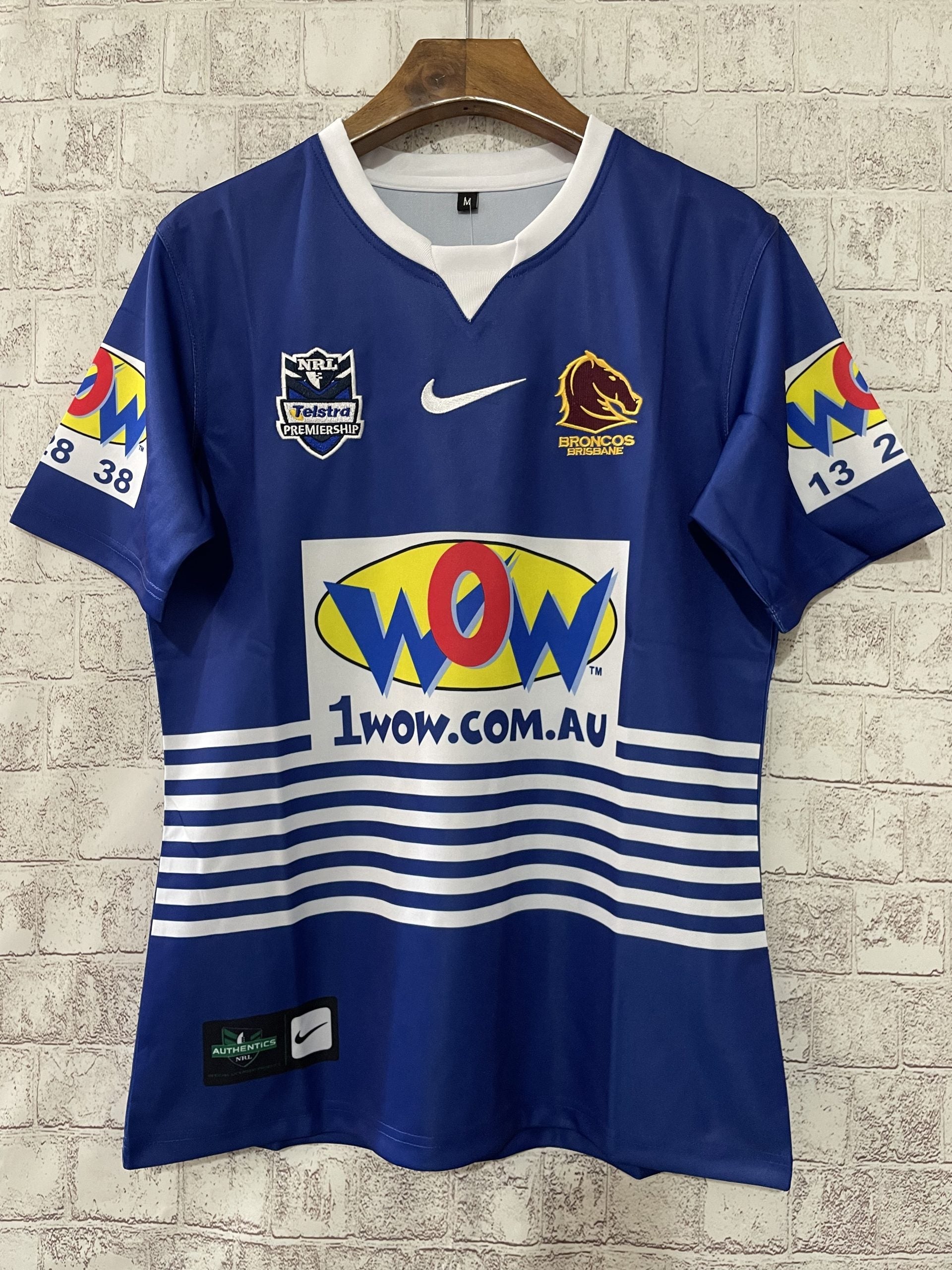 Maillot rétro Cyril Connell Brisbane Broncos 2010