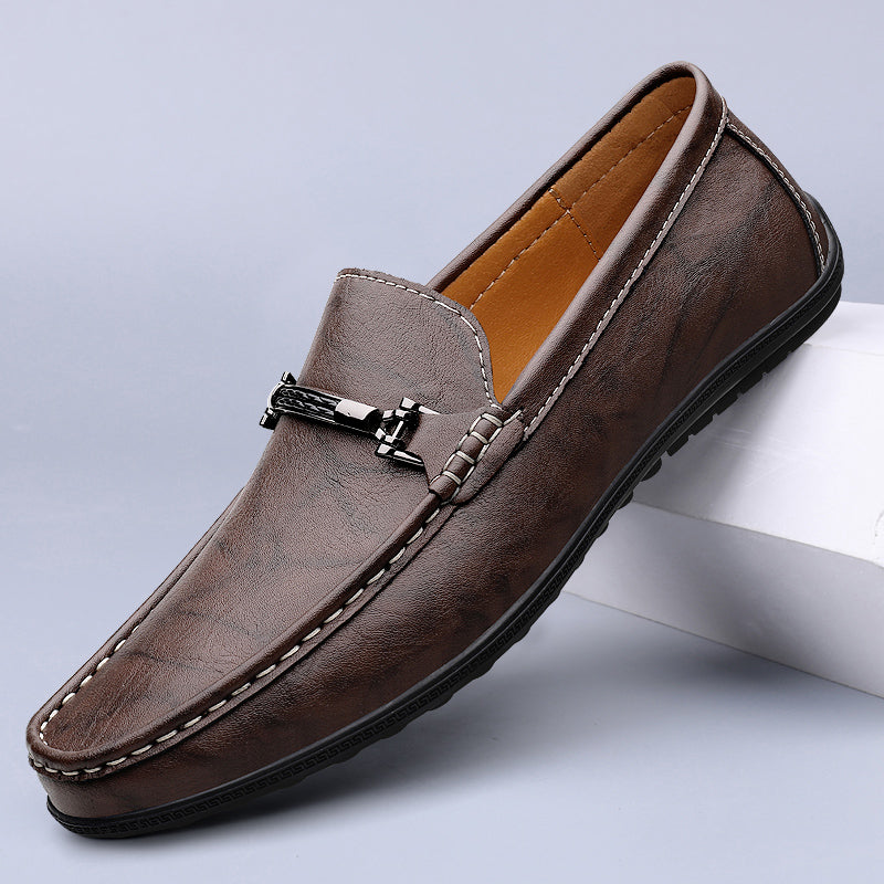 | Sebastian Men’s Genuine Cowhide Leather Loafers