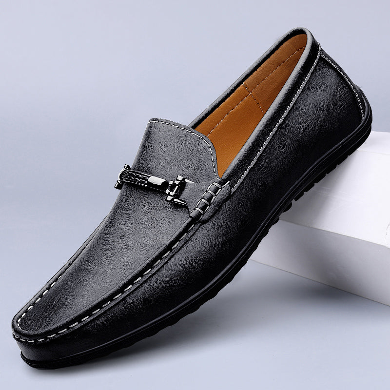 | Sebastian Men’s Genuine Cowhide Leather Loafers
