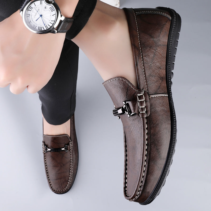 | Sebastian Men’s Genuine Cowhide Leather Loafers