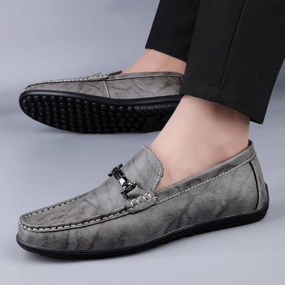 | Sebastian Men’s Genuine Cowhide Leather Loafers