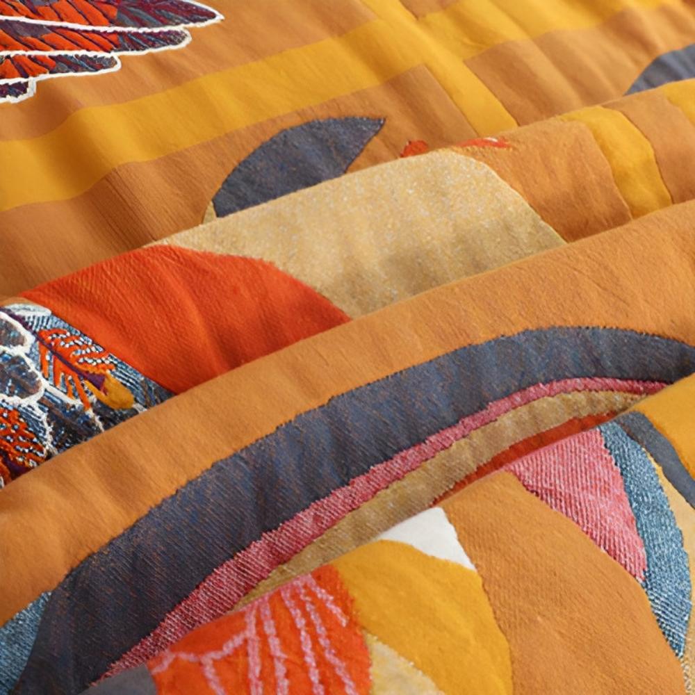 Toucan Bird Cotton Throw Blanket for Home Decor and Cozy Living