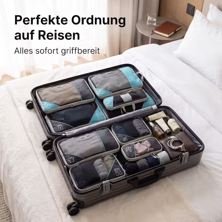 Compressie-inpakzakken - organizer-set voor reiskoffers