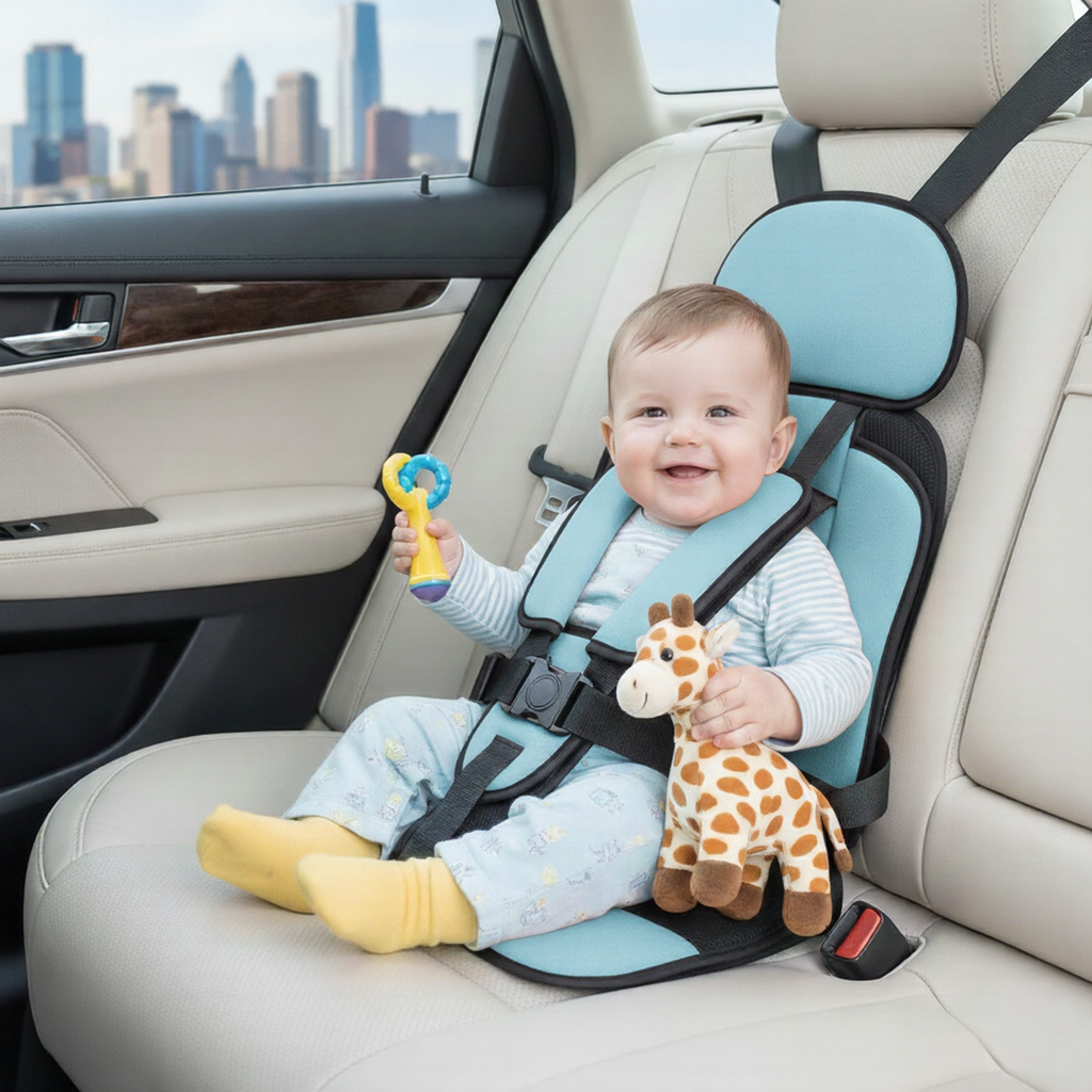 Car Seat Travel Harness Travel-Friendly Child Safety Seat Pad