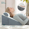 2 Pcs Wedge Pillow Standard