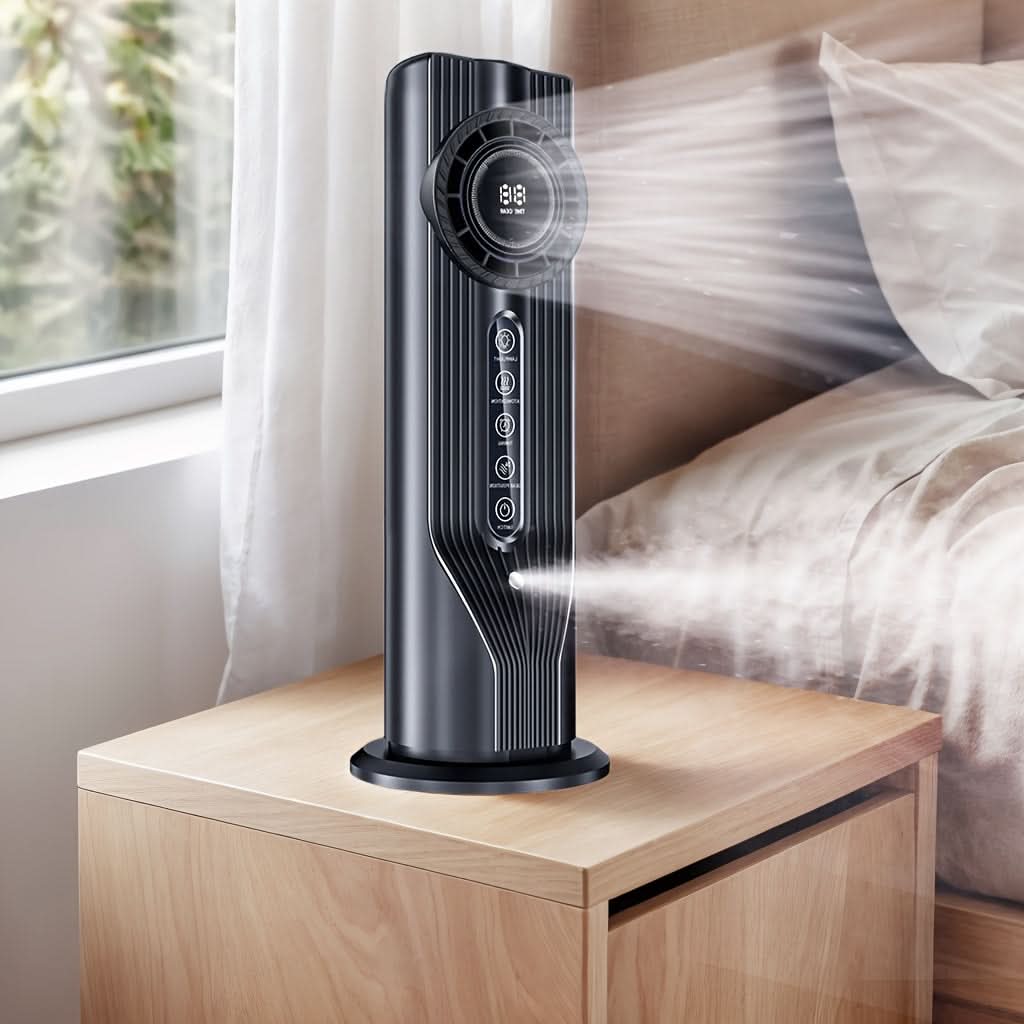Portable Cooling Fan – CoolNest Quick-Cooling Personal Fan