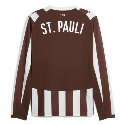 FCSP FC ST. PAULI Home Jersey Men's Long Sleeve 25 / 26