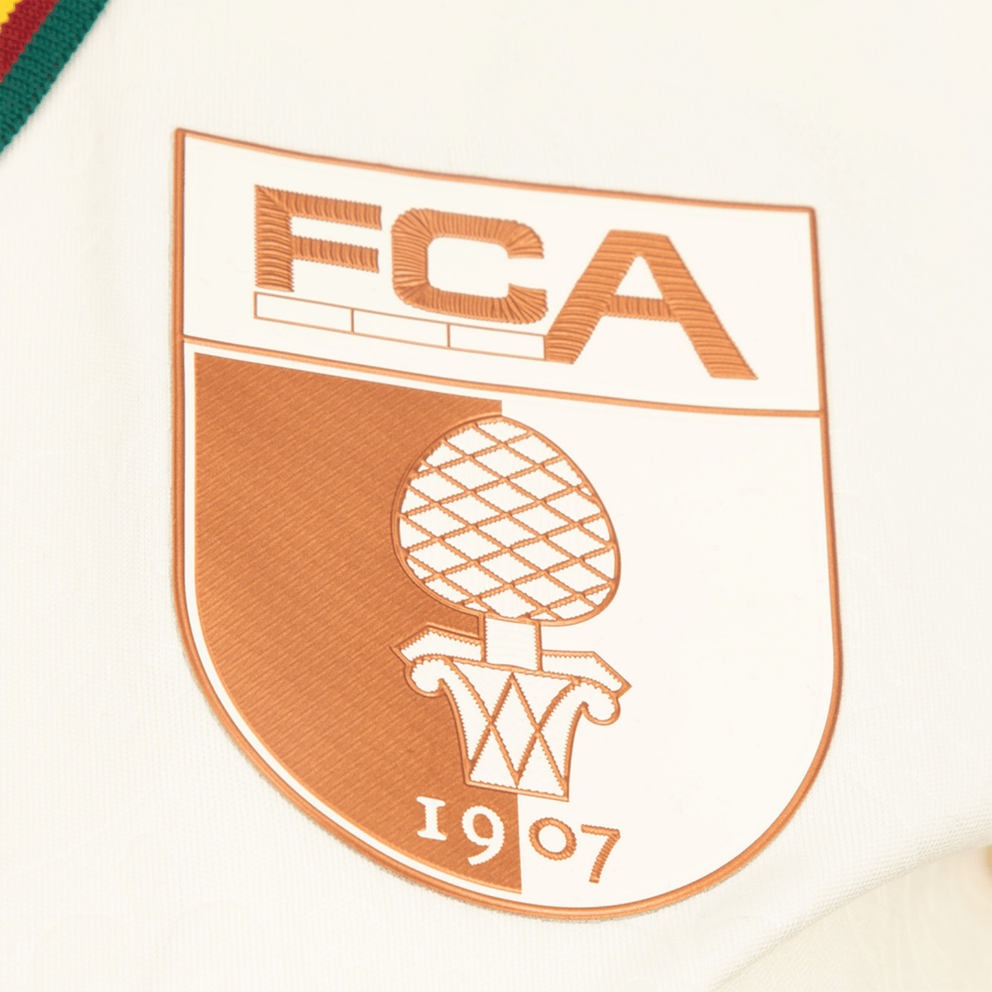 FCA FC AUGSBURG FUGGERSTADT Men's Long Sleeve Jersey Cream 25 / 26