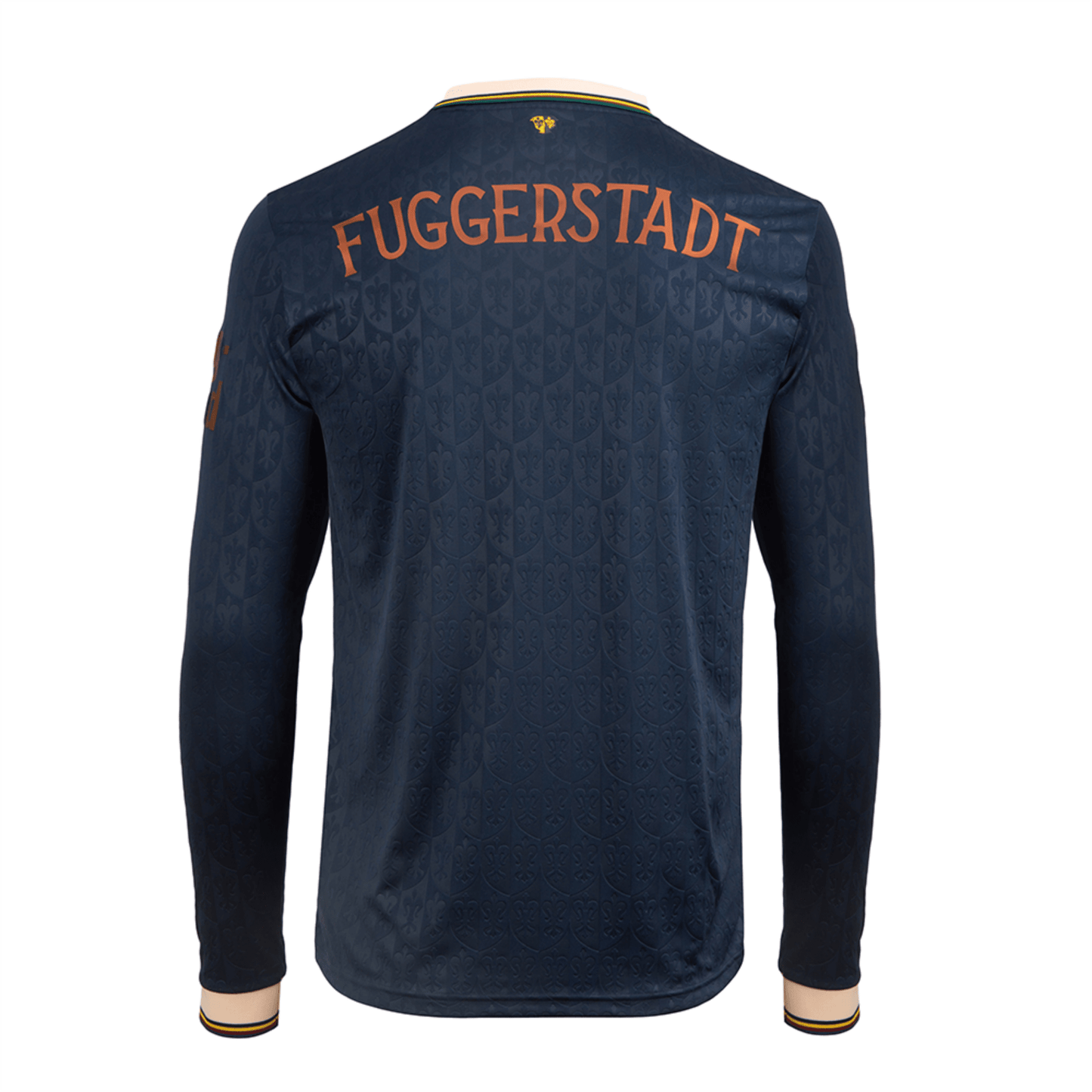 FCA FC AUGSBURG FUGGERSTADT Men's Long Sleeve Jersey Dark Blue 25 / 26