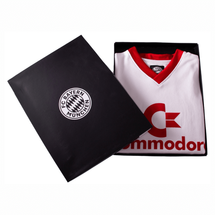 T-shirt rétro extérieur FCB FC BAYERN MÜNCHEN 1987-88