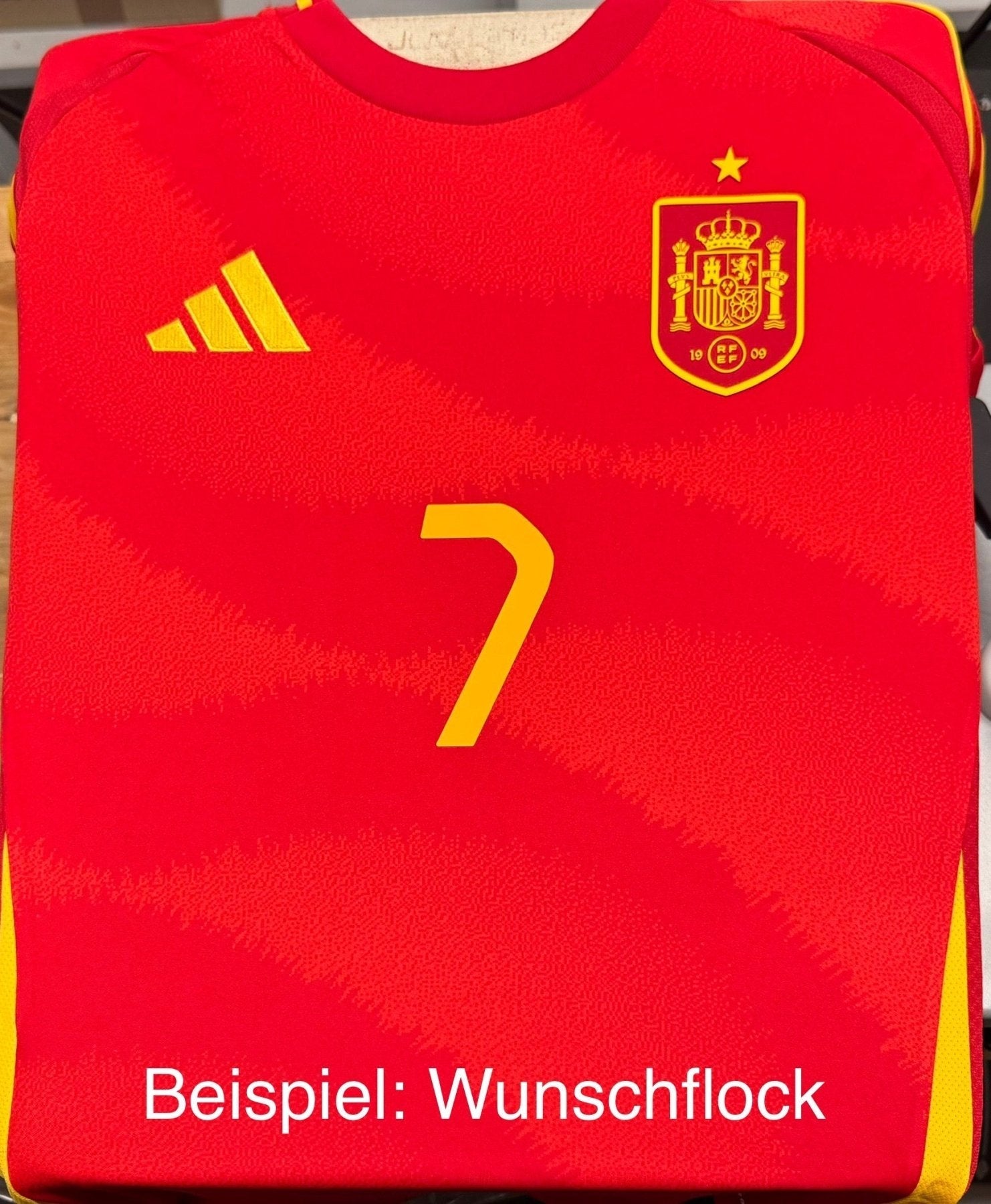 Maillot domicile FEF ESPAGNE Enfants EURO 2024