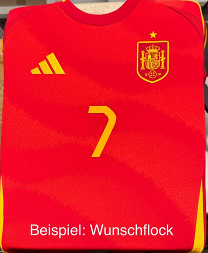 FEF SPAIN Jersey Home Kids EURO 2024