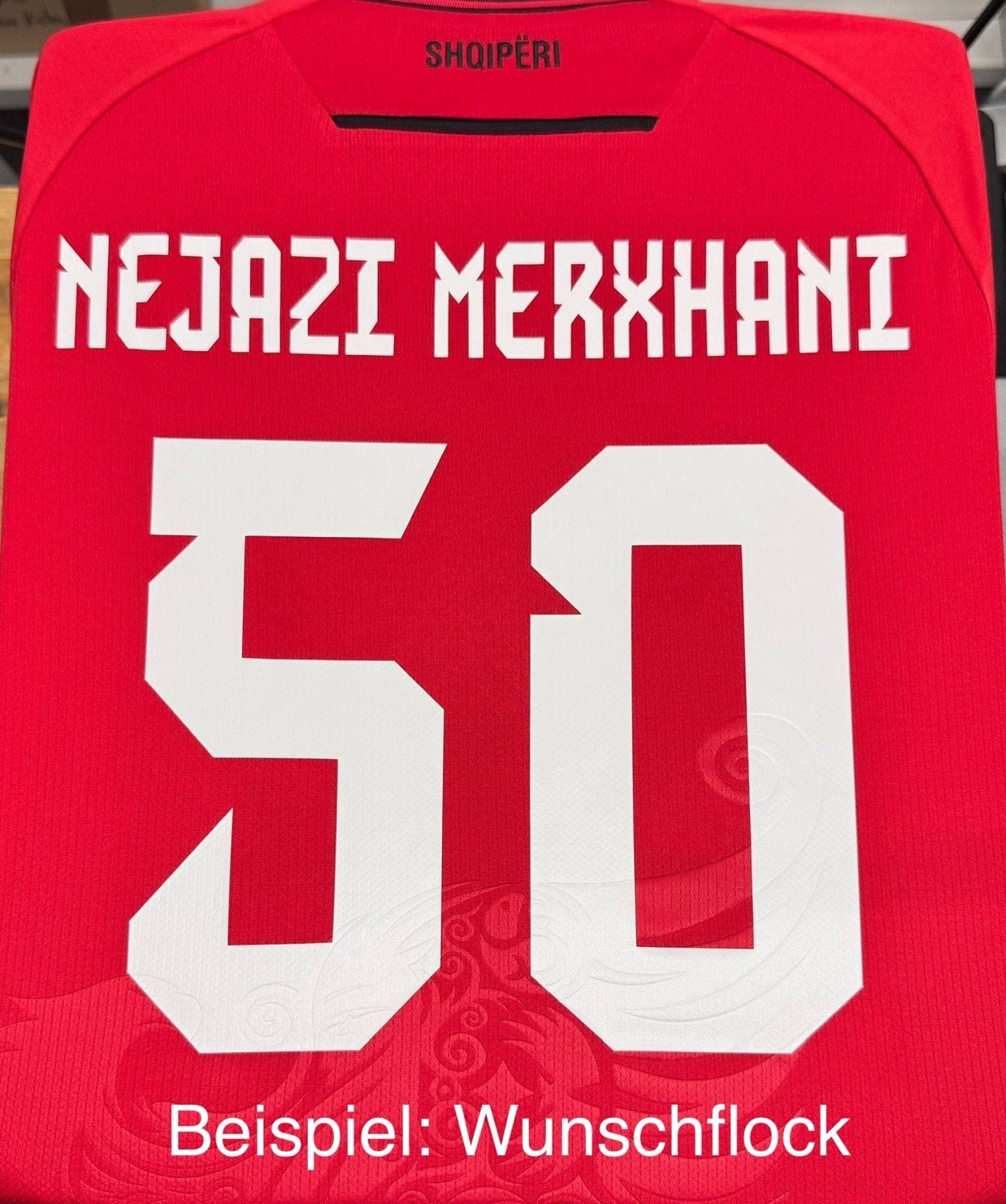 FSHF ALBANIA Home Jersey Men's 25 / 26
