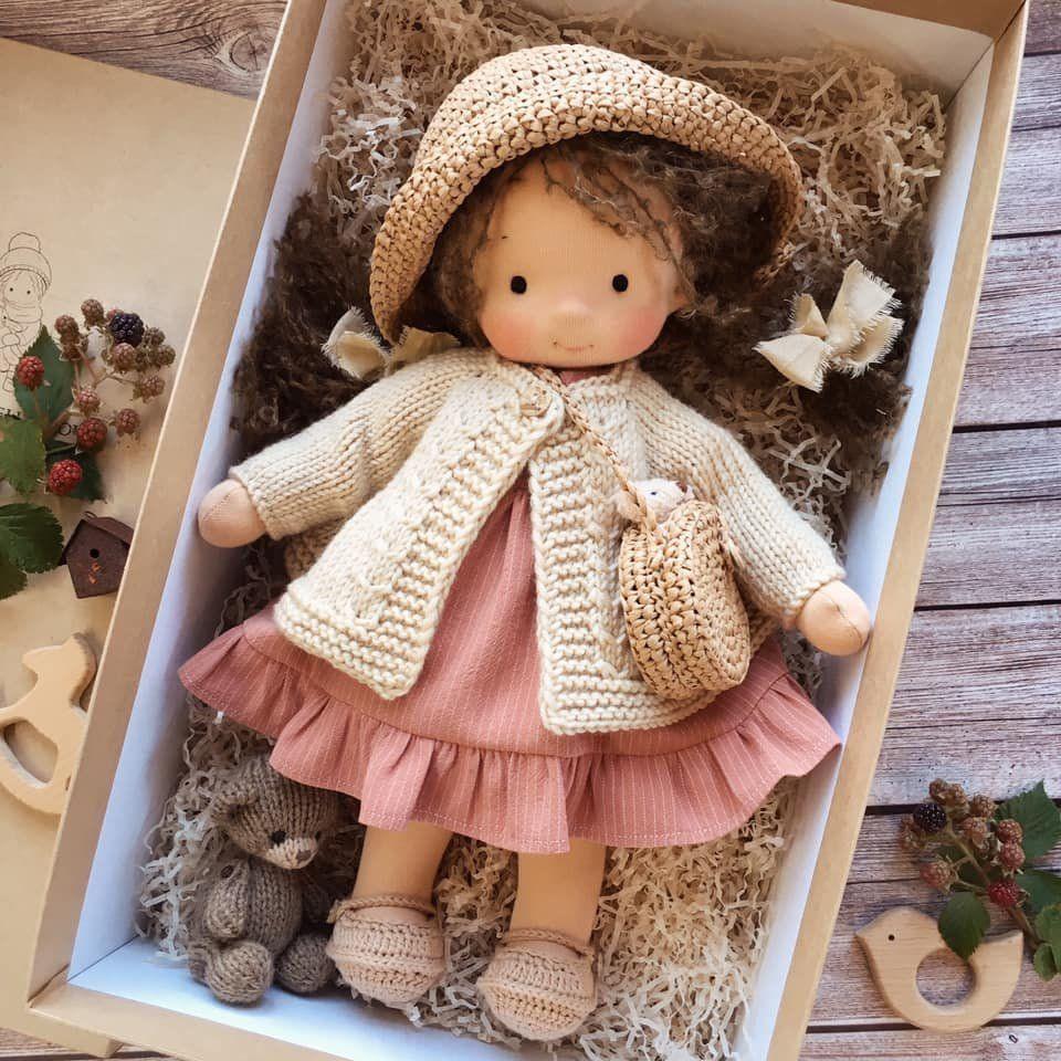 Doll Handmade Gentle Plush Waldorf Toy