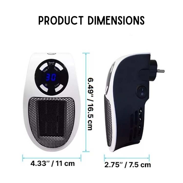 HeatWave Travel-Friendly Room Heater