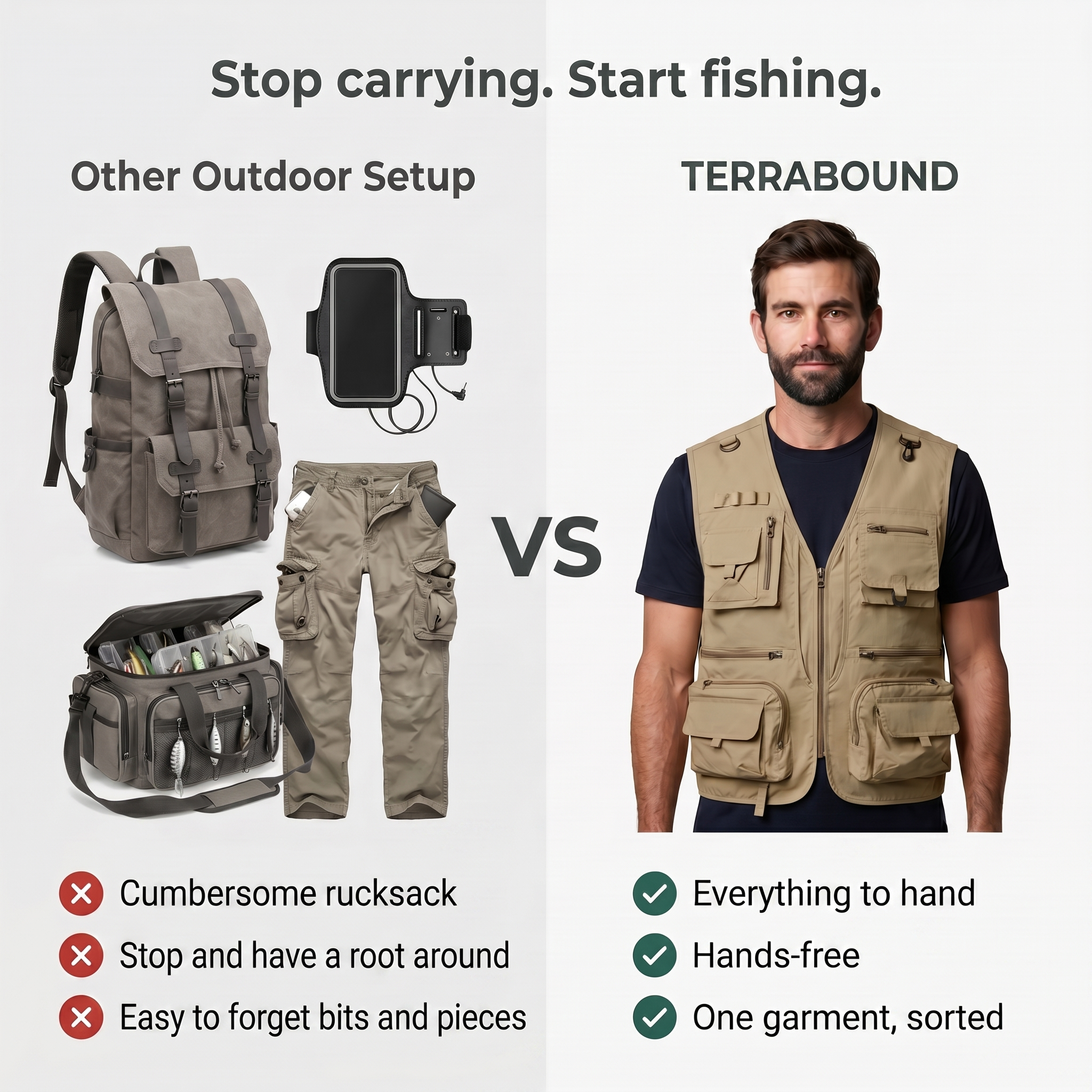 Breathable Utility Vest – Lightweight Multi-Pocket Mesh Outdoor Vest