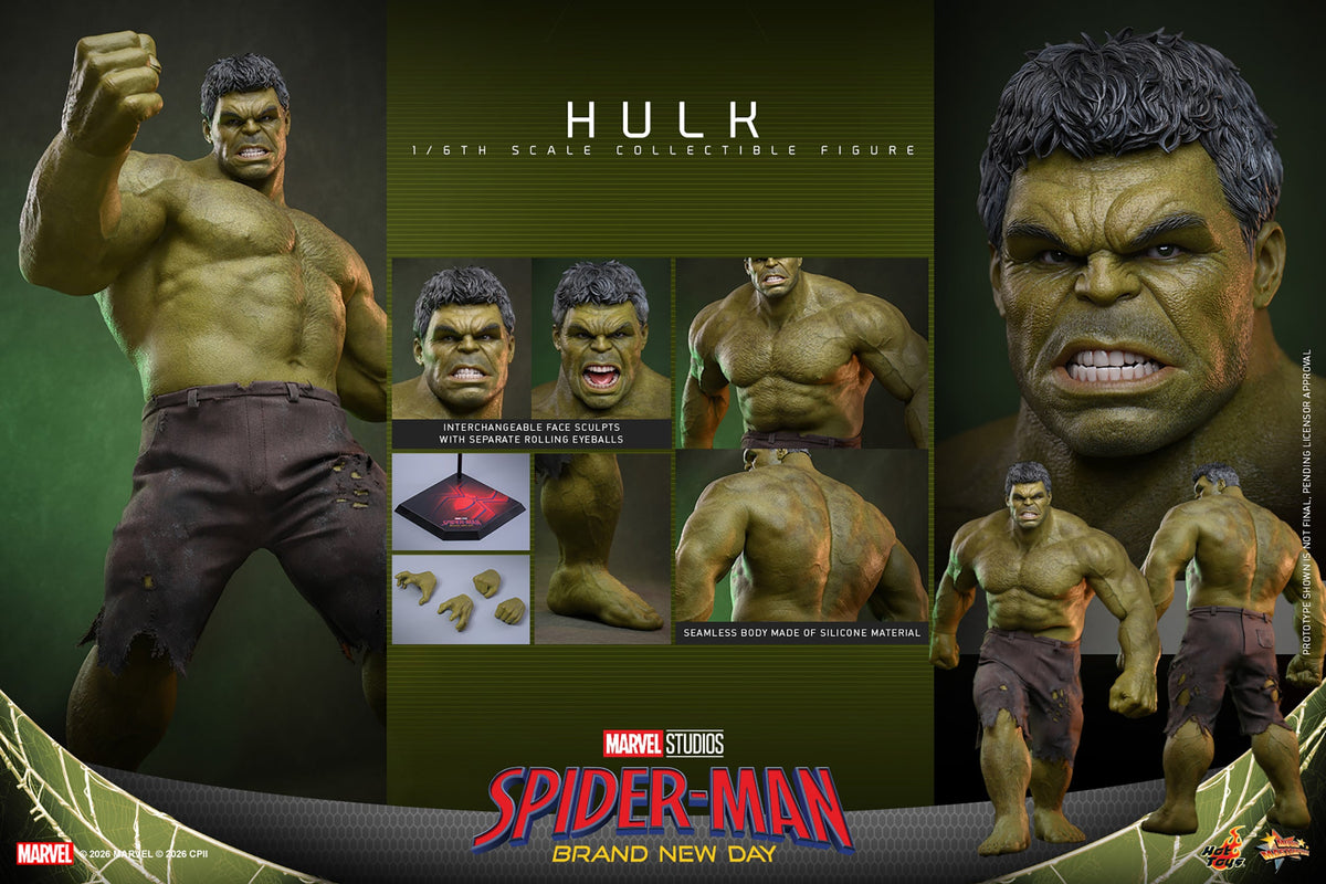 Hulk (Spider-Man: Brand New Day) 1/6 Scale Action Figure - Hot Toys