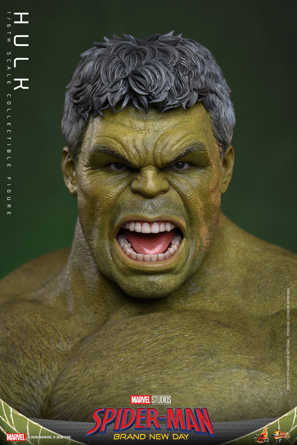 Hulk (Spider-Man: Brand New Day) 1/6 Scale Action Figure - Hot Toys