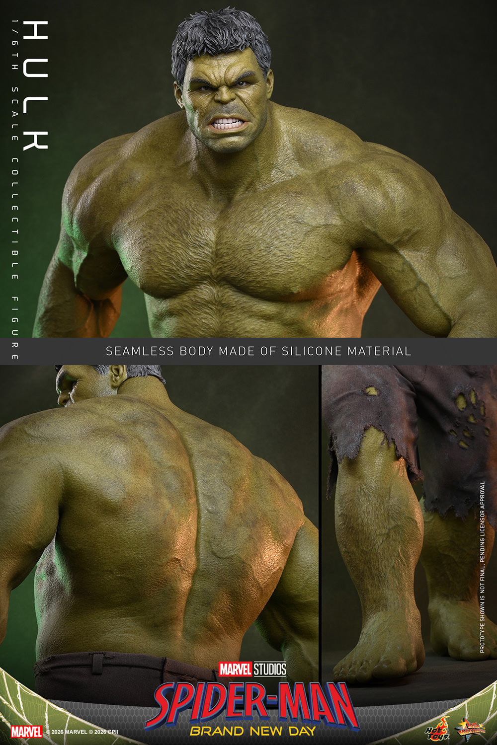 Hulk (Spider-Man: Brand New Day) 1/6 Scale Action Figure - Hot Toys